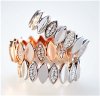 Anillo Rosato Mujer Gaia in Plata Zircone RZGA58A - RZGA58A